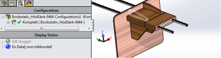 Använd DISPLAYSTATE | SolidEngineer