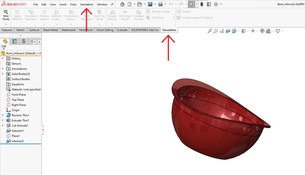 Installera SOLIDWORKS Simulation | SolidEngineer