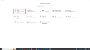 System inställningar windows