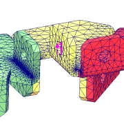 solidelement med mesh
