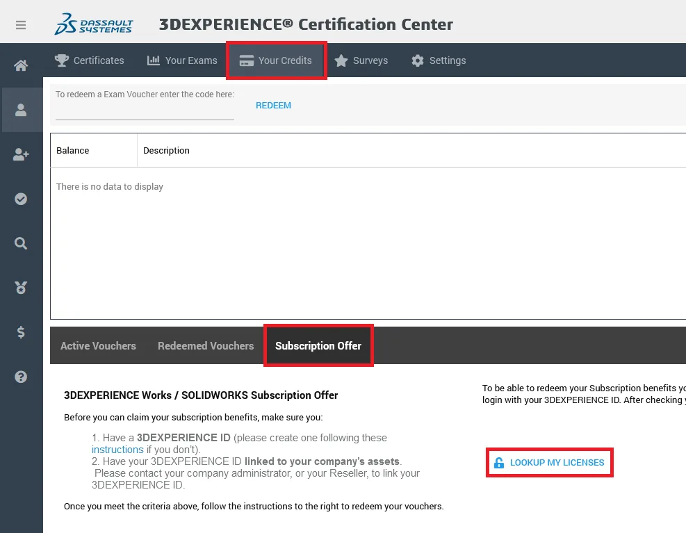 How to get vouchers at Certification Center