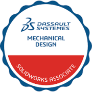 badge SOLIDWORKS certifiera dig i mechanical design
