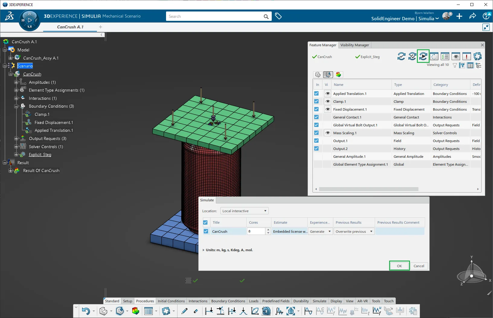 Simulering i molnet med 3DEXPERIENCE