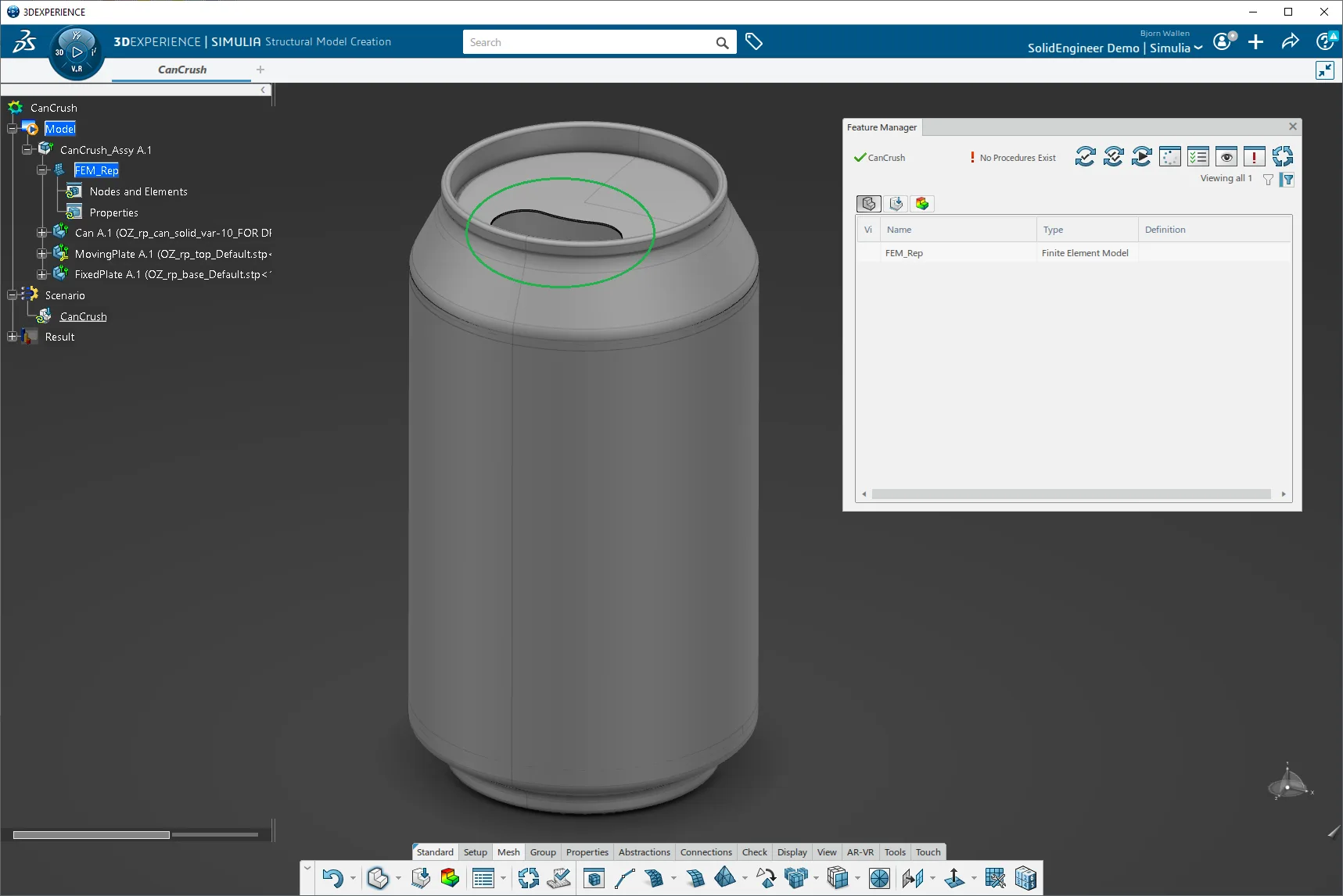 Simulia Feature Manager