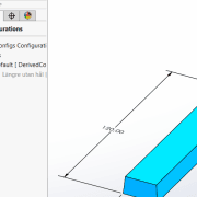 Derived - Default mått ej ändrat