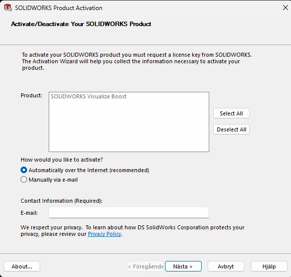 Solidworks Vissualize Boost config