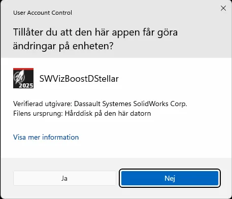 Visualize Boost UAC