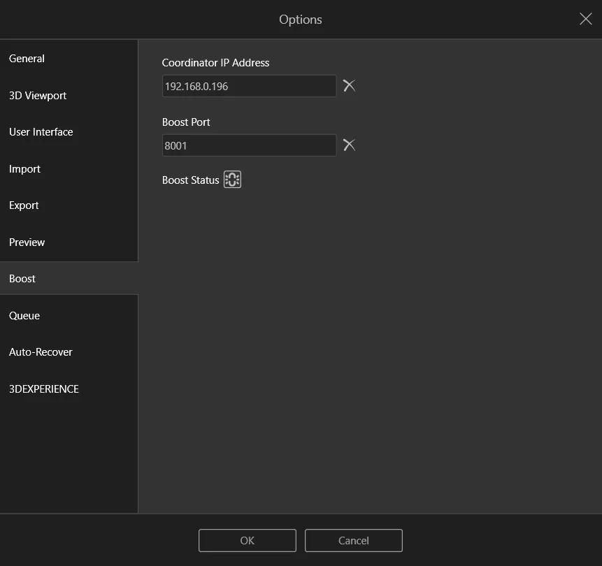 Visualize Boost Coordinator IP-adress