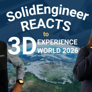 Alice och Björn står framför en jordglob och ser imponerade ut