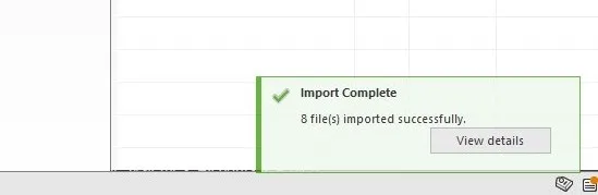 Import Model done